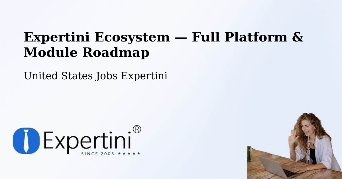Expertini Ecosystem — Full Platform & Module Roadmap – Mannington