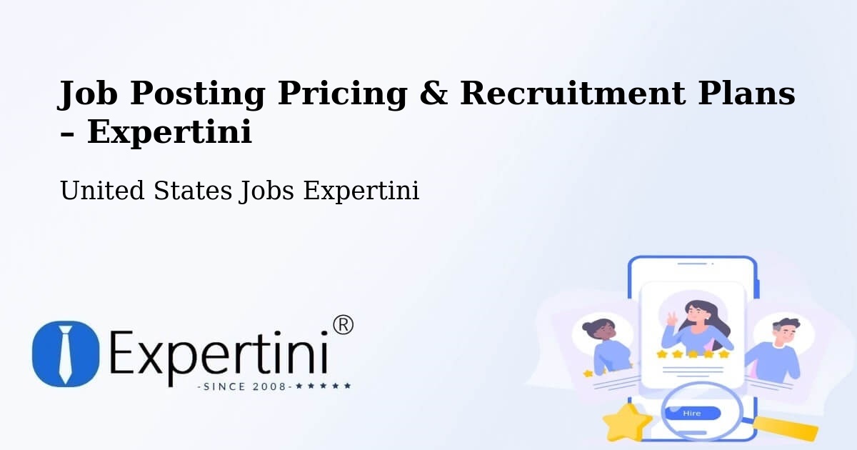 Job Posting Pricing & Recruitment Plans – Mannington - Mannington, United States Jobs Expertini